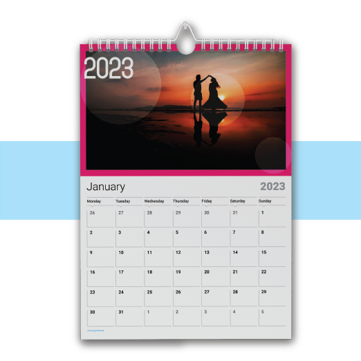 Desk Calendar Binding Only